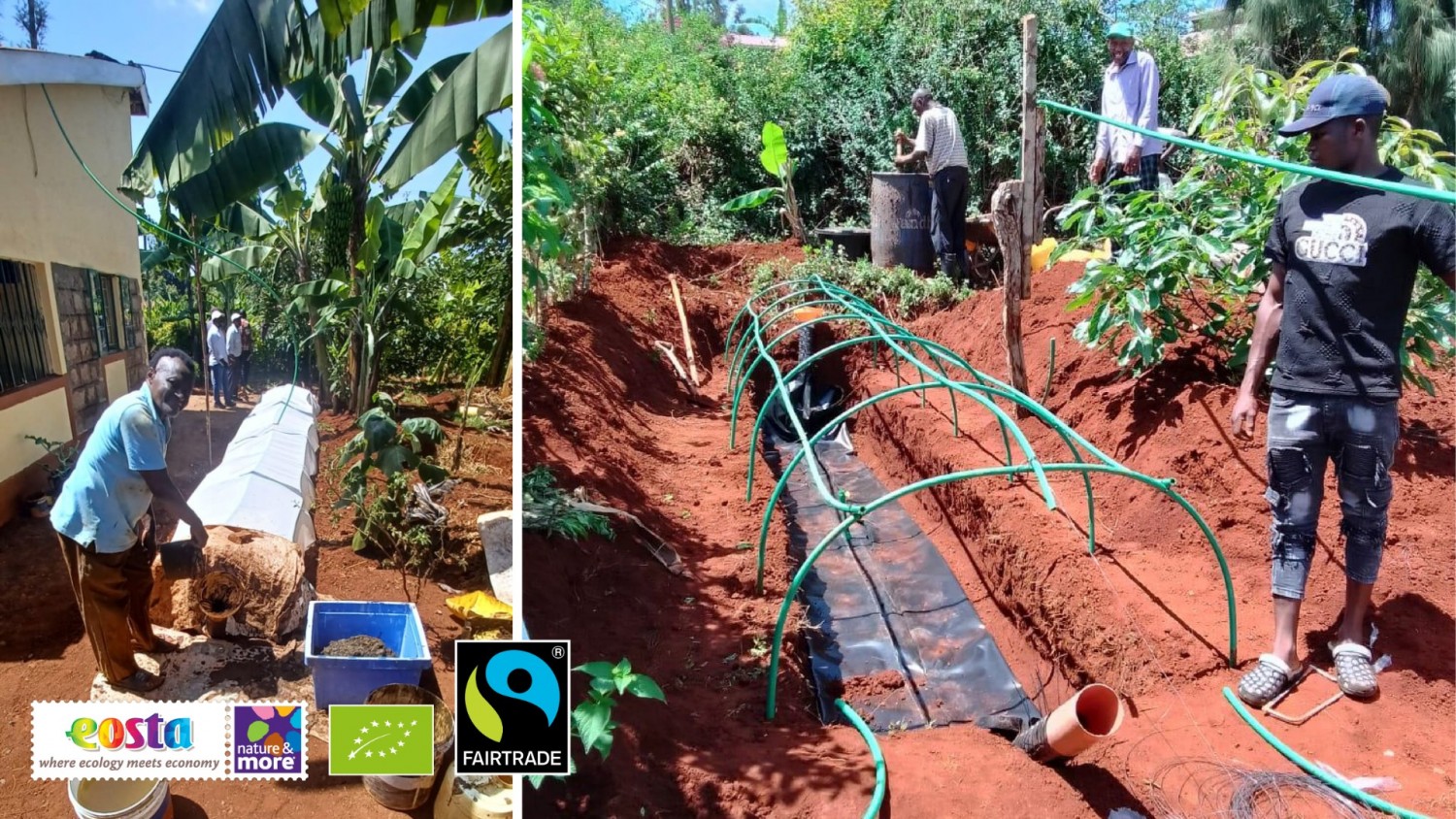 Eosta Fairtrade premium for biogas installations